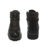 L-DIKE 06 BLK LEATHER FUR BOOT FOR WOMEN (BLK)